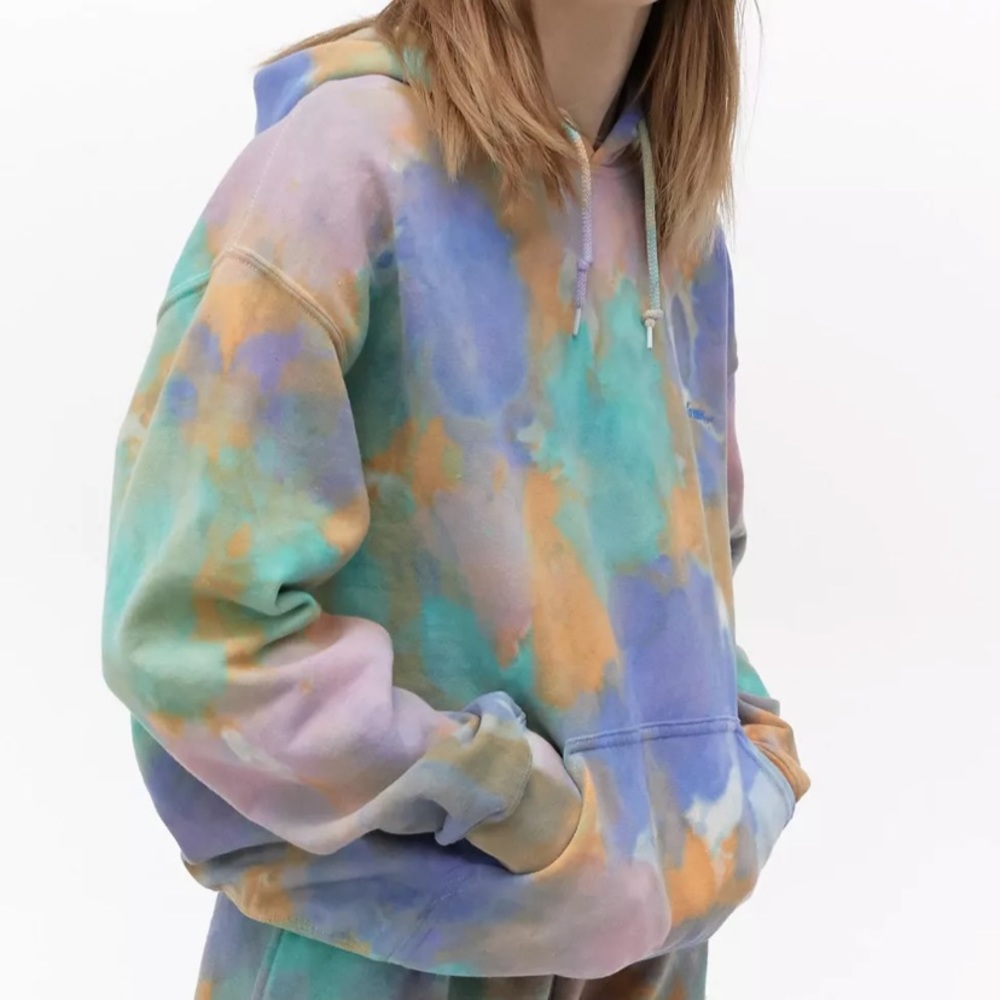 iets frans Tie-Dye Hoodie Sweatshirt - Picture 3 of 6